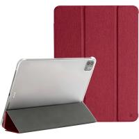 Hama 00216464 Fold Clear Portfolio rouge Adapté pour modèles Apple: iPad Pro 11, iPad Pro 11 (2 ème 