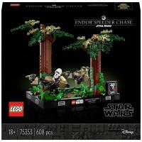 75353 LEGO® SPEED CHAMPIONS Chasse à la poursuite sur Endor - Diorama