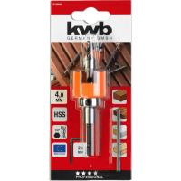 kwb 512004 Foret pour le bois 1 pièce 4 mm 1 pc(s)