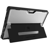 STM Goods Dux Shell Coque arrière Microsoft Surface Pro 8 noir, transparent Housse pour tablette