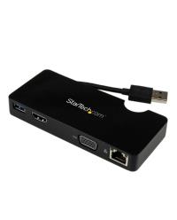 StarTech.com Mini station d’accueil USB 3.0 universelle pour ordinateur portable avec HDMI ou VGA, G