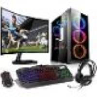 VIST Kit Gaming Ryzen 5 3600 - RAM 16Go - AMD Radeon RX 580 - SSD 1To m.2 - LCD 24 - Windows 11 Pro