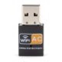Mini adaptateur USB wi-fi 802.11b/n/g/ac, 2.4/5GHz, 600 mb/s, avec antenne et récepteur de carte rés