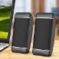 Petits haut-parleurs pour ordinateur portable, alimentation USB filaire, mini haut-parleur portable 