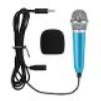 MICROPHONE,Kaki--Microphone stéréo Portable pour Studio, 3.5mm, Mini Microphone Audio pour smartphon