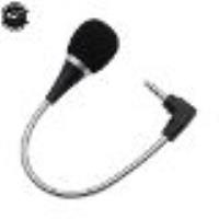 MICROPHONE,Argent--Microphone Flexible en métal omnidirectionnel, Jack 3.5mm, Mini micro Audio pour 
