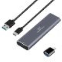 BoîTier de Disque Dur M.2 BoîTier SSD SATA Vers USB 3.0 M-Key/-Key Disque Dur SATA B-Key/-Key pour O