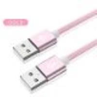 Couleur rose Câble d'extension Double USB vers USB mâle vers mâle, pour boîtier TV, PC, radiateur, S