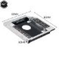 Baie optique boîtier pour disque dur SSD, 12.7mm 9.5mm 9mm SATA 3.0 2.5 pouces, boîtier pour ordinat