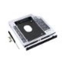 Caddie universel en aluminium pour disque dur 9.5 12.7mm SATA 3.0, Optibay, boîtier 2.5 SSD pour ord