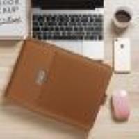 sac à manches souples pour ordinateur portable - For 15 pouces - brun