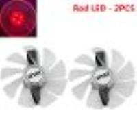 LED rouge - Ventilateur 2pcs Ventilateur de refroidissement de carte vidéo de jeu, pour Sapphire Rad
