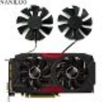 Ventilateur de refroidissement pour GPU PowerColor Red Devil RX580, pour Radeon Red Dragon AX RX 480