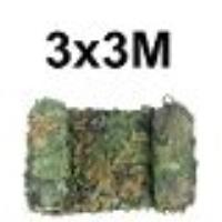 3x3m -Welead ? Filet De Camouflage Renforcé Pour Bois, Forêts, Jungle, Chasse, Look Militaire Pour P