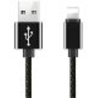 Câble de données USB en nylon pour Apple iPhone, cordon à longueur 100 cm, 2 m, 3 m, charge rapide, 