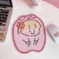 Mini tapis de souris dessin animé pour enfants filles, imperméable, antidérapant, coréen Ins étudian