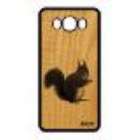 Coque Silicone Ecureuil Galaxy J7 2016 Bois Animaux Jolie Gris Telephone Nature Antichoc Cover Perso