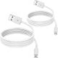 [2 Pack] 2m Câble Chargeur Iphone Certifiés Mfi Apple, Cordon De Câble Apple Lightning Vers Usb 2 Mè
