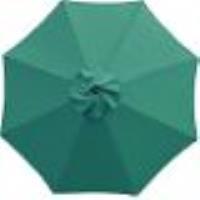Diamètre 2,0 m * 6 nervures, (vert), 1 paquet de parapluies de terrasse parapluie villa bungalow jar