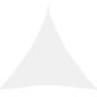 Voile De Parasol Tissu Oxford Triangulaire 4x4x4 M Blanc Maison & Jardin