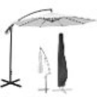 Couverture de parasol en porte-à-faux déportée en parasol 210D Couverture de jardin suspendue pour j