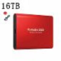 16tb Red Xiaomi Mijia-Disque Dur Externe Portable, Ssd, Haute Vitesse, Ordinateur Portable, Ordinate