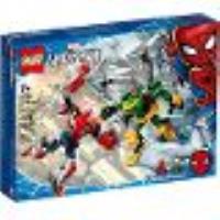 Lego Marvel - La Bataille Des Robots De Spider-Man Et Docteur Octopus - 76198