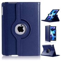 Apple iPad Air 5 M1 2022 housse bleue rotative 360 degres - Neuf