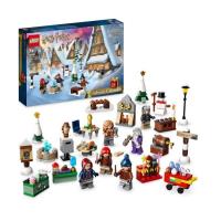 LEGO Harry Potter 76418 Le Calendrier de l'Avent 2023, avec 24 Cadeaux dont 6 Minifigurines du Villa