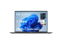 PC portable LG gram 16Z90R AA56 i5/16/12 16 Intel Core i5-1360P 16 Go RAM 512 Go SSD Gris Charbon - 