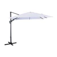 Parasol Deporte Orientable 3X3/8 Nh20 Inclinable Manivelle - Ecru