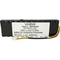 Vhbw - Batterie remplacement pour Husqvarna 597 21 32-02, 597 21 32-03 pour robot tondeuse (5000mAh,