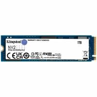KINGSTON TECHNOLOGY Disque dur - SSD NV2 - 1To interne - M.2 2280 PCIe 4.0 NVMe - Bleu