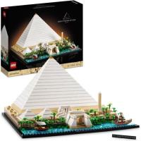 LEGO® 21058 Architecture La Grande Pyramide de Gizeh, Loisir Créatif Maquette à Construire, Monument