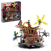 LEGO® Marvel 76261 Le Combat Final de Spider-Man : No Way Home, Jouet avec 3 Peter Parkers, Bouffon 