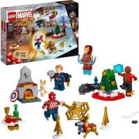 LEGO® Marvel 76267 Le Calendrier de l’Avent des Avengers 2023, 24 Cadeaux incluant Captain America, 