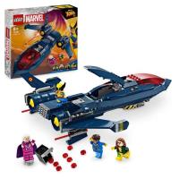 LEGO® 76281 Marvel Le X-Jet des X-Men, Jouet d'Avion, Chasseur avec Minifigurines de Super-Héros : W