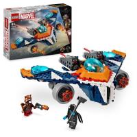 LEGO® 76278 Marvel Le Vaisseau Spatial de Rocket contre Ronan, Jouet sur Les Gardiens de la Galaxie,