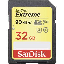 Carte SDHC SanDisk Extreme 32 Go Class 10, UHS-I, UHS-Class 3