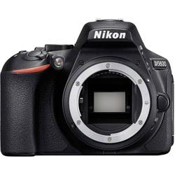 Nikon D5600 Appareil photo reflex numérique 24.2 Mill. pixel noir WiFi, vidéo Full HD