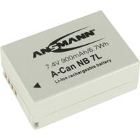 Batterie pour appareil photo Ansmann Remplace laccu dorigine NB-7L 7.4 V 900 mAh A-Can NB 7L