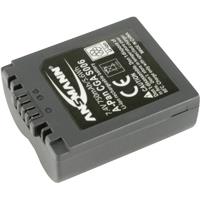 Batterie pour appareil photo Ansmann Remplace laccu dorigine CGA-S006, DMW-BMA7 7.4 V 750 mAh A-Pan CGA S006