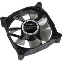 Ventilateur pour boîtier PC NoiseBlocker Multiframe M8-S3 noir, gris (transparent) (l x h x p) 80 x 80 x 25 mm