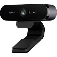Logitech BRIO Webcam 4K 4096 x 2160 pixels pied de support, support à pince