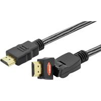 ednet HDMI Câble de raccordement [1x HDMI mâle 1x HDMI mâle] 2 m noir