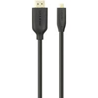 Belkin HDMI Câble de raccordement [1x HDMI mâle 1x HDMI mâle D Micro] 3 m noir