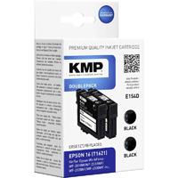KMP Encre remplace Epson T1621, 16 compatible lot de 2 noir E154D 1621,4821