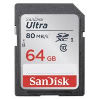 Carte SDXC SanDisk Ultra 64 Go Class 10, UHS-I