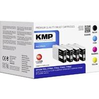 KMP Ink set remplace Epson 79XL, T7901, T7902, T7903, T7904 compatible noir, cyan, magenta, jaune E220VX 1628,