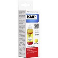 Encre de rechange compatible KMP C109Y jaune - remplace Canon GI-590Y